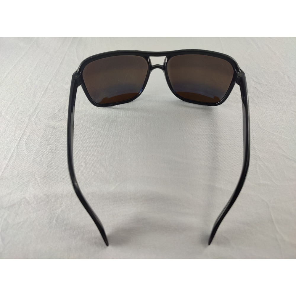 Rare VTG Vuarnet France Nylon Black Square Sunglasses Double Gradient Amber Lens - Picture 4 of 9